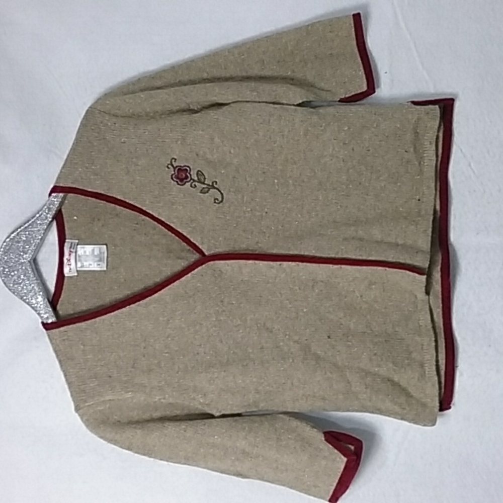 The Disney Store Women's Cardigan Size  S Woolblend Embroidered